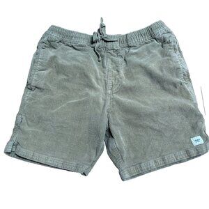 Katin Men’s Corduroy Shorts Size Medium Green